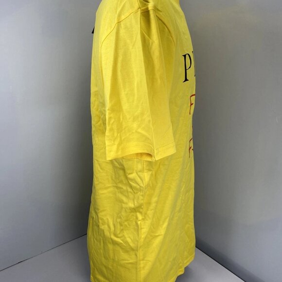 NEW PHILIPP PLEIN Men's Graphic T-Shirt – Size XL – Yellow – NWT - Picture 6 of 7